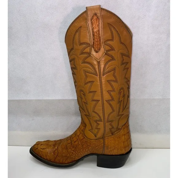 Roma’s Sz 5.5 Custom Exotic Caiman Western Boots