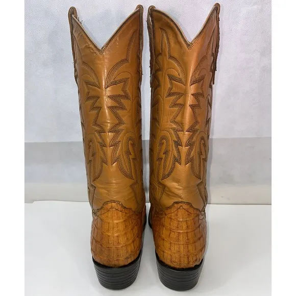 Roma’s Sz 5.5 Custom Exotic Caiman Western Boots