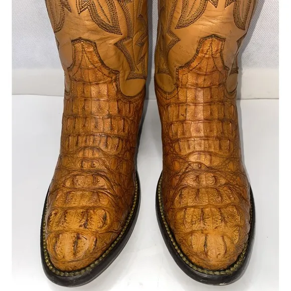 Roma’s Sz 5.5 Custom Exotic Caiman Western Boots