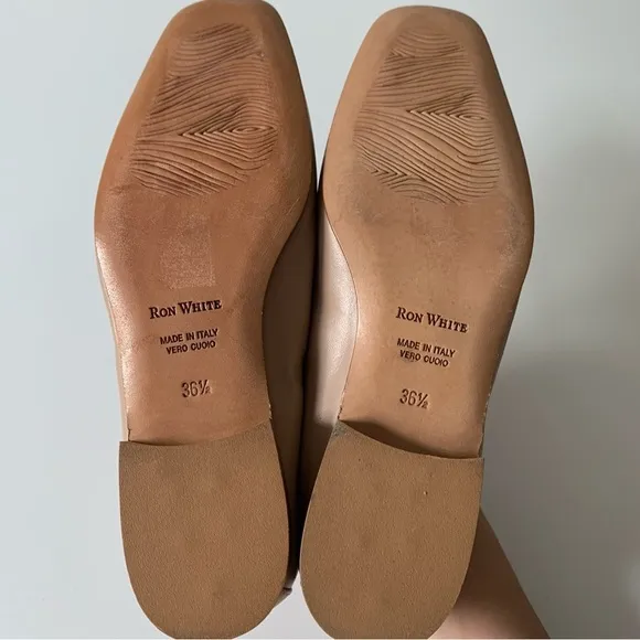 Ron White Jojo Square Toe Ballet Flat Sz US 6