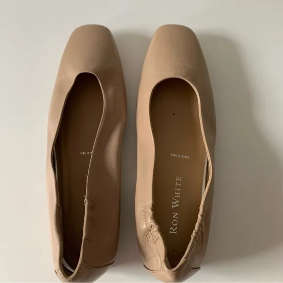 Ron White Jojo Square Toe Ballet Flat Sz US 6