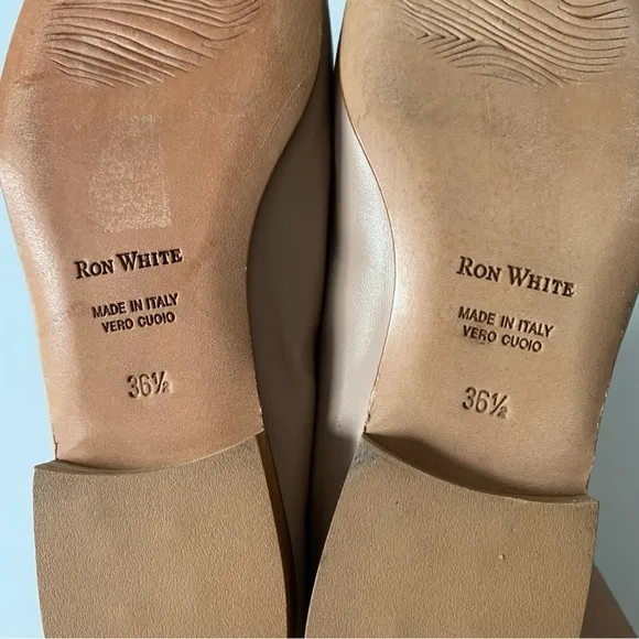 Ron White Jojo Square Toe Ballet Flat Sz US 6
