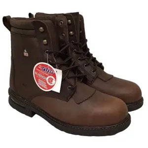 Roper 14EE NEW Work Boots Mens Tumbled Leather Lace Brown 09-020-1431-0775