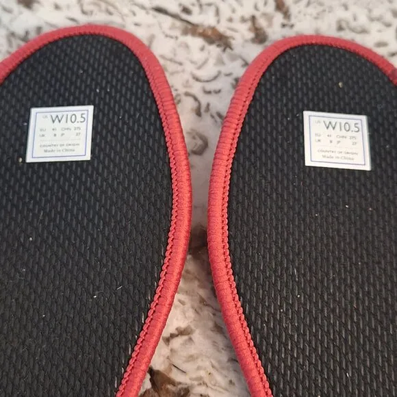Rothys charcoal gray round toe  flat woman’s shoes  Size 10.5
