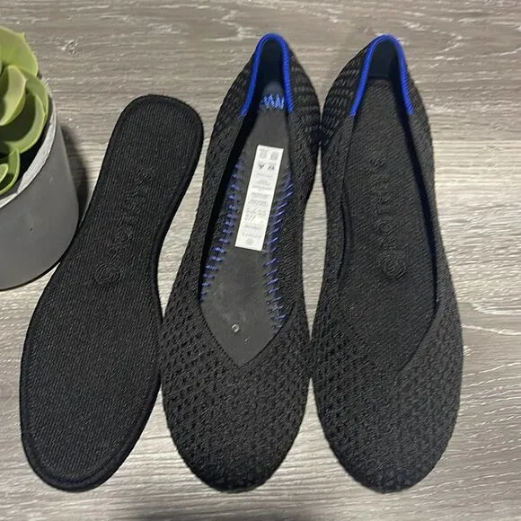 Rothys honeycomb round toe size 8 flat shoes