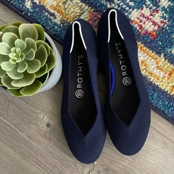 Rothy’s  maritime navy size 7 retired white halo woman’…