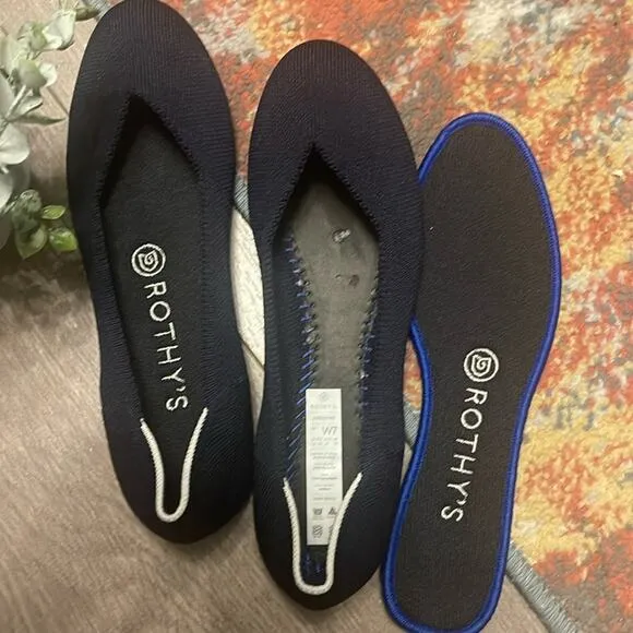 Rothy’s  maritime navy size 7 retired white halo woman’…