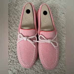 Rothy's Sunbaked Pink Boat Shoes Size 7 NIB