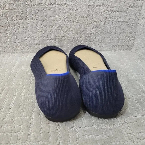 Rothy’s The Flat Maritime Navy Slip On Ballet Shoes Women's Size US 9, 11.5, 12
