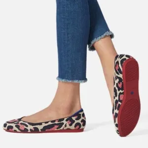 Rothy’s the flat red cat size 8 woman’s round toe flat shoes