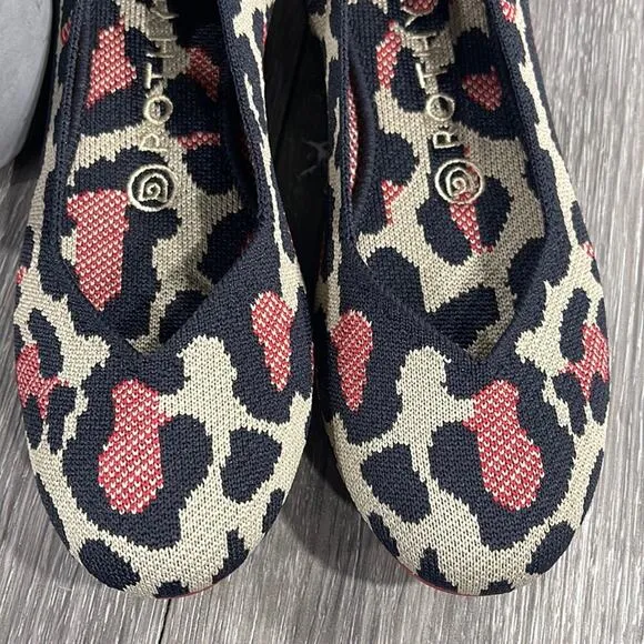 Rothy’s the flat red cat size 8 woman’s round toe flat shoes