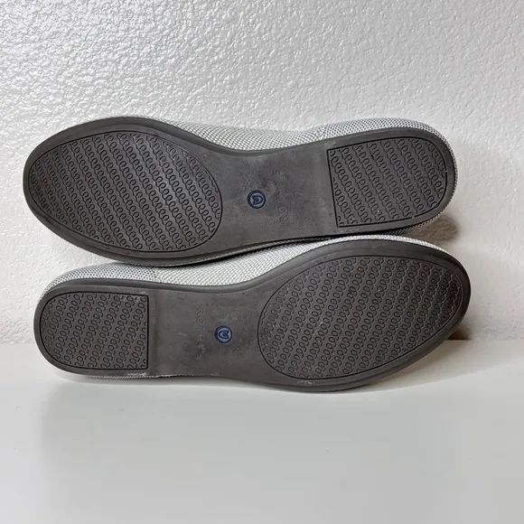 Rothy's The Flat Round Retired Flax Birdeye‎ Shoes Size 7