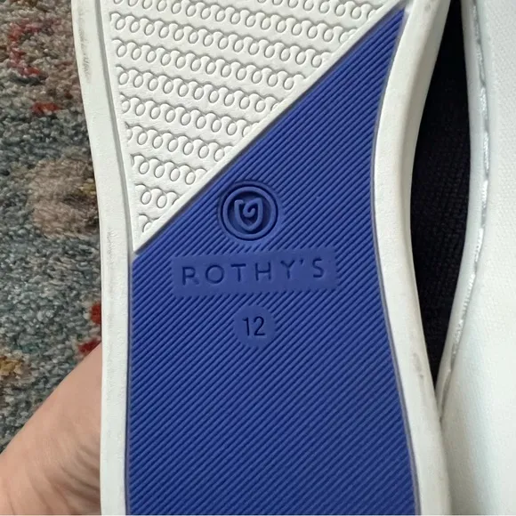 Rothy's The Kid Sneaker in Deep Navy