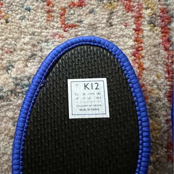 Rothy's The Kid Sneaker in Deep Navy