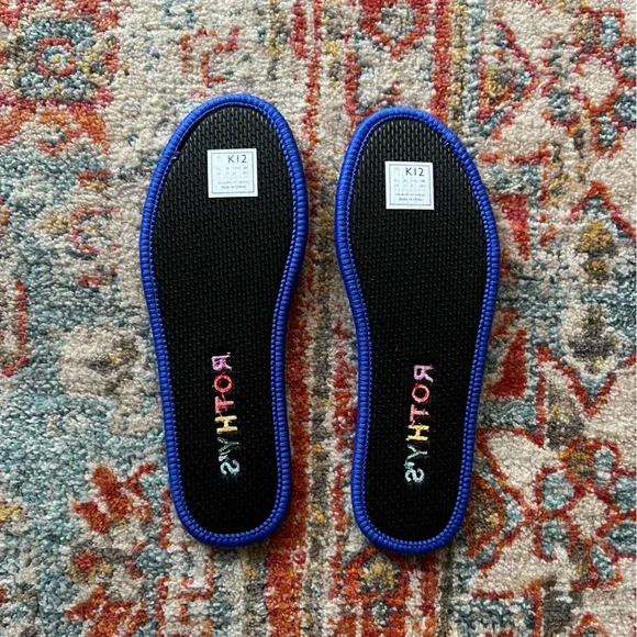 Rothy's The Kid Sneaker in Deep Navy