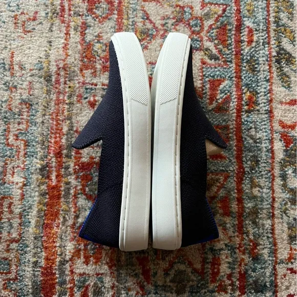 Rothy's The Kid Sneaker in Deep Navy