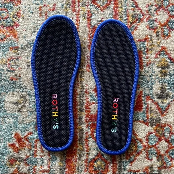 Rothy's The Kid Sneaker in Deep Navy