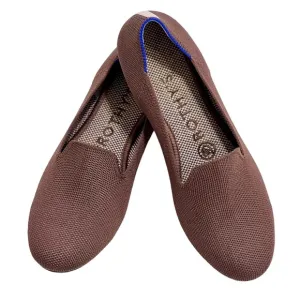 Rothy's The Loafer Fawn Brown Womens Slip On Shoes Size 8 1/2.