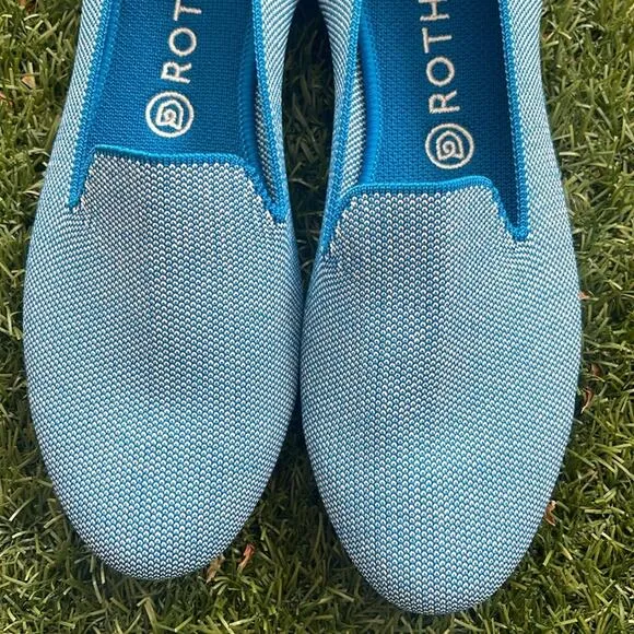 Rothy’s the loafer indigo cloud size 10 woman flat shoes
