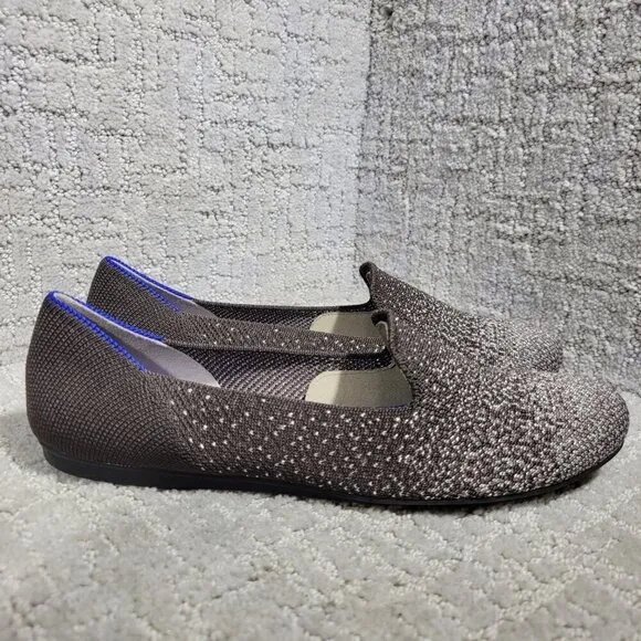 Rothy's The Loafer Women's Size 7 Twilight Metallic Ombre Round Toe Flat Shoes