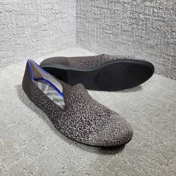 Rothy's The Loafer Women's Size 7 Twilight Metallic Ombre Round Toe Flat Shoes