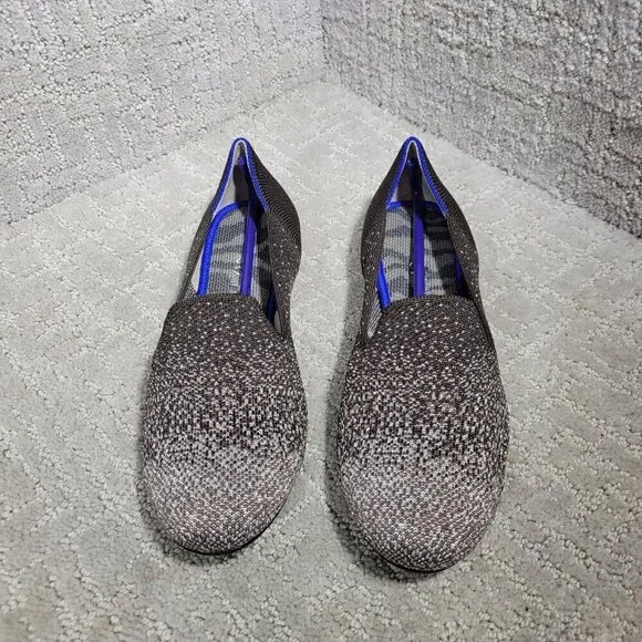 Rothy's The Loafer Women's Size 7 Twilight Metallic Ombre Round Toe Flat Shoes