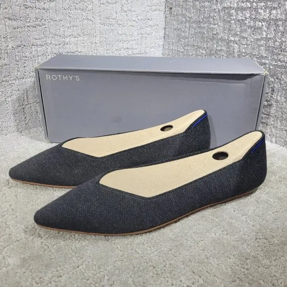 Rothy's The Merino Collection Shadow Pointed Flat Shoes Women's Multiple Sizes