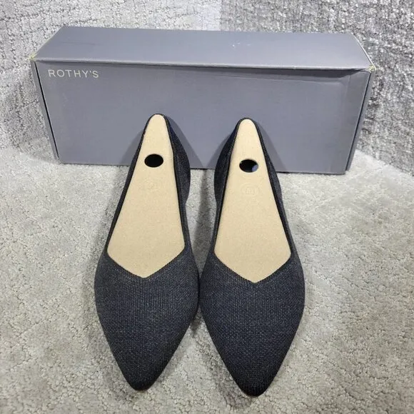 Rothy's The Merino Collection Shadow Pointed Flat Shoes Women's Multiple Sizes