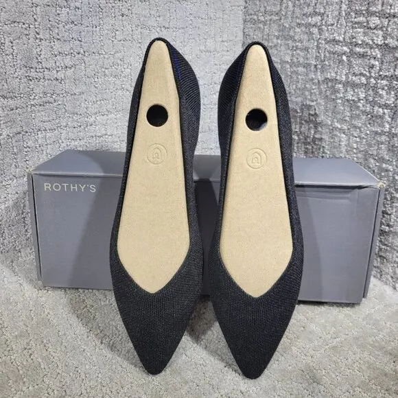 Rothy's The Merino Collection Shadow Pointed Flat Shoes Women's Multiple Sizes