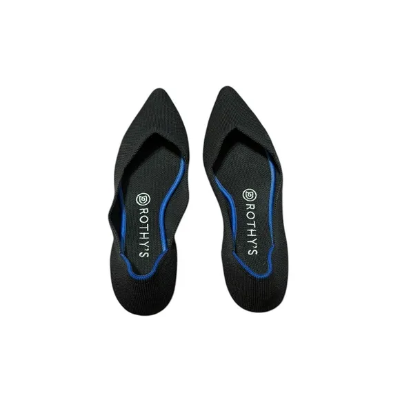 Rothy’s The Point Black Flat Size 7.5