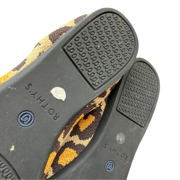 Rothy’s The Point Desert Cat Size W7.5 Pointed Toe Slip On Shoes