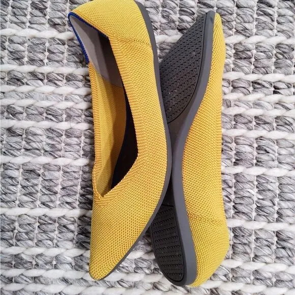 Rothy's The Point Flat Shoes Size W-8