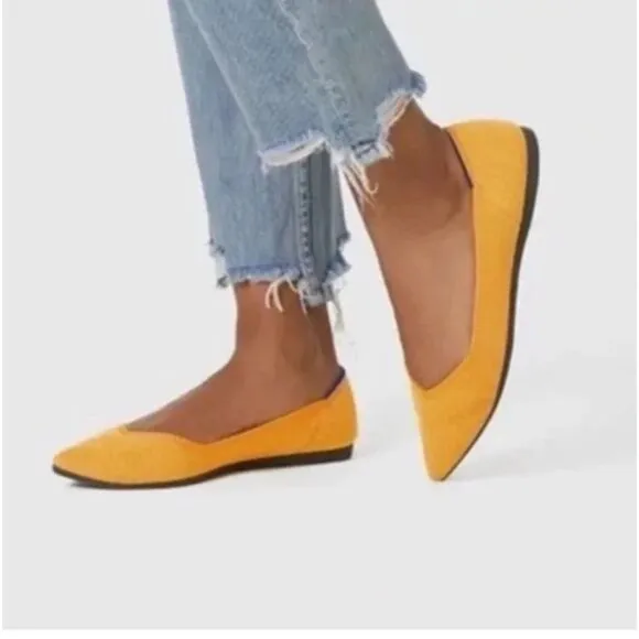 Rothy's The Point Flat Shoes Size W-8