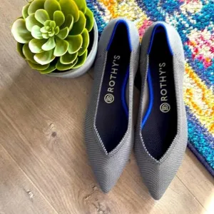 Rothy’s  the point size 7 gray woman’s flat shoes