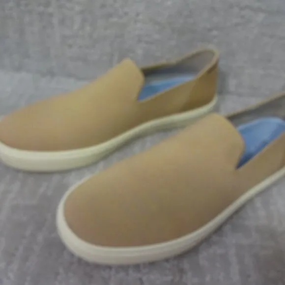 Rothy’s The Sneaker Beige Comfort Slip On Shoes Women's Multiple Sizes