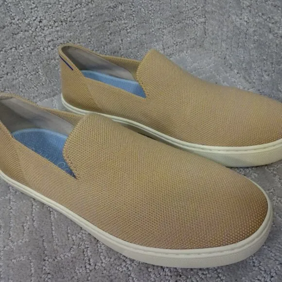 Rothy’s The Sneaker Beige Comfort Slip On Shoes Women's Multiple Sizes