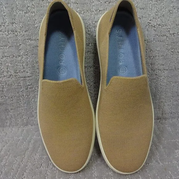 Rothy’s The Sneaker Beige Comfort Slip On Shoes Women's Multiple Sizes