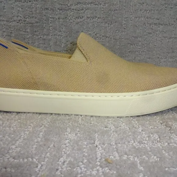 Rothy’s The Sneaker Beige Comfort Slip On Shoes Women's Multiple Sizes