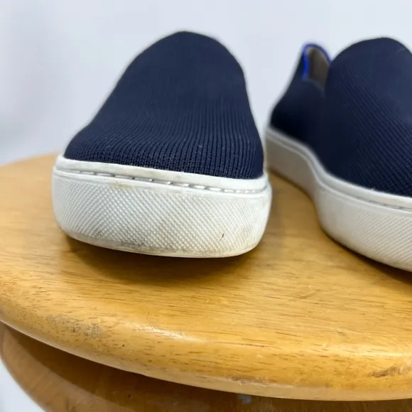 Rothy's The Sneaker Blue Tennis Shoe Slip On Flat Shoes 8.5