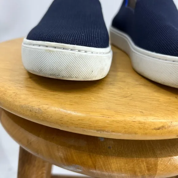 Rothy's The Sneaker Blue Tennis Shoe Slip On Flat Shoes 8.5