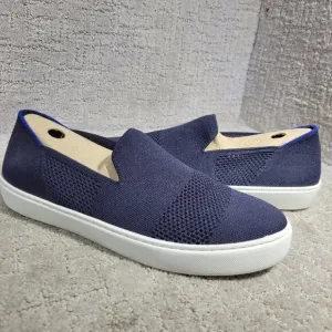 Rothy's The Sneaker Women's Size 9.5 US Maritime Lattice Stitch Slip On Shoes
