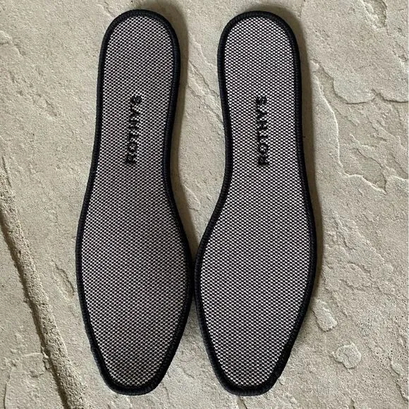 Rothy's The Square Black Women's Slip On Flat Shoes. Size 8.  NWOT!