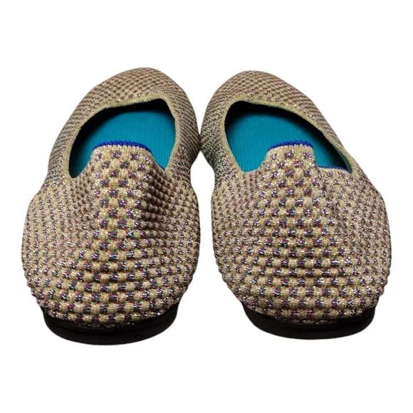 Rothy's The Square Jewel Box Textile Slip On Ballet Flat Shoes