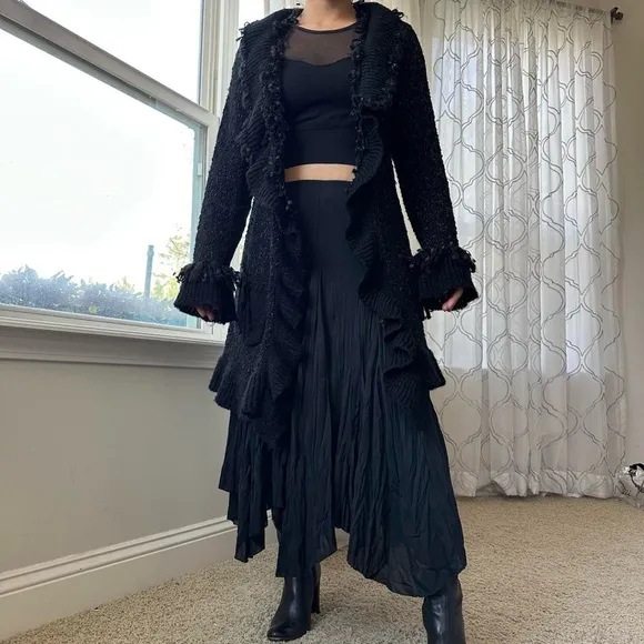 Ruffled Fringe Duster
