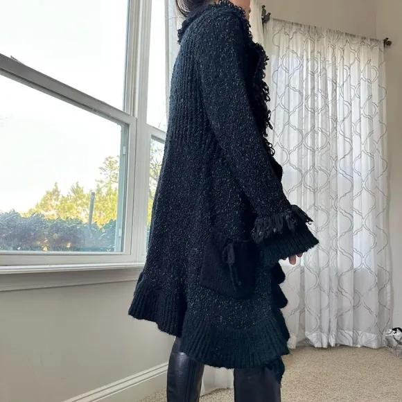 Ruffled Fringe Duster