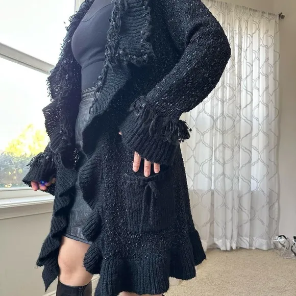 Ruffled Fringe Duster