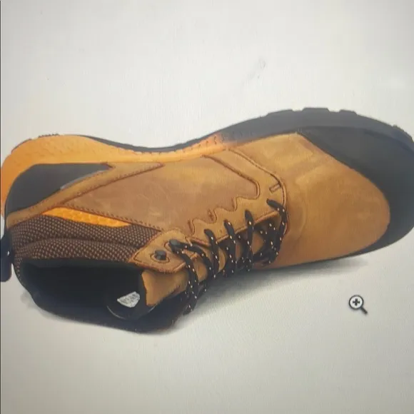 Rugged Brown and Black Boots with Thick Sole. With box New