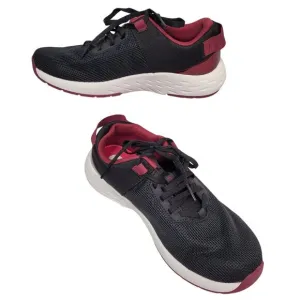Ryka Women's Persist XT Slip-On Sneakers Size 8 Black/Red Running Shoes