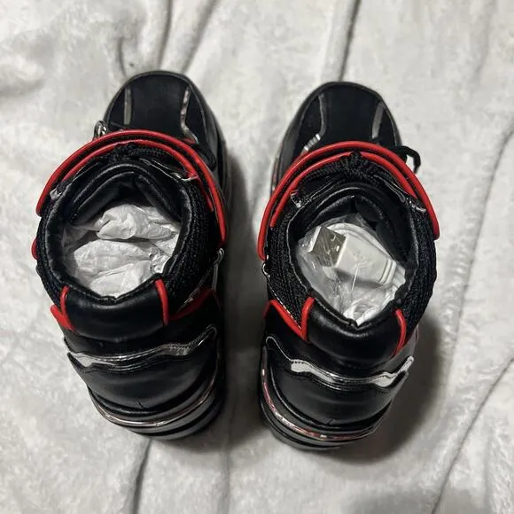s5 Night Warrior Light Up Platform Inuyasha Dolls Kill Shoes