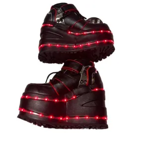 s5 Night Warrior Light Up Platform Inuyasha Dolls Kill Shoes